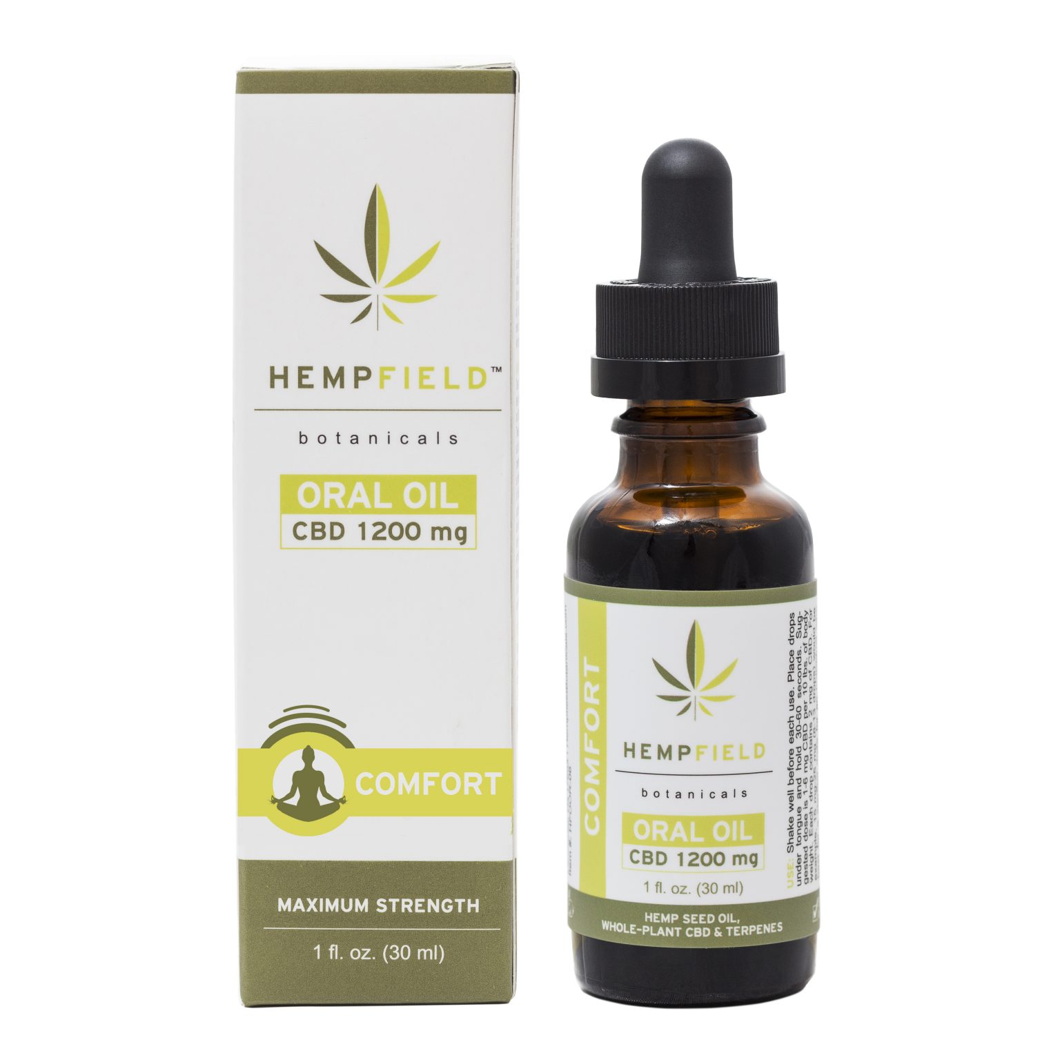 Comfort CBD Oral Oil | Hempfield Botanicals
