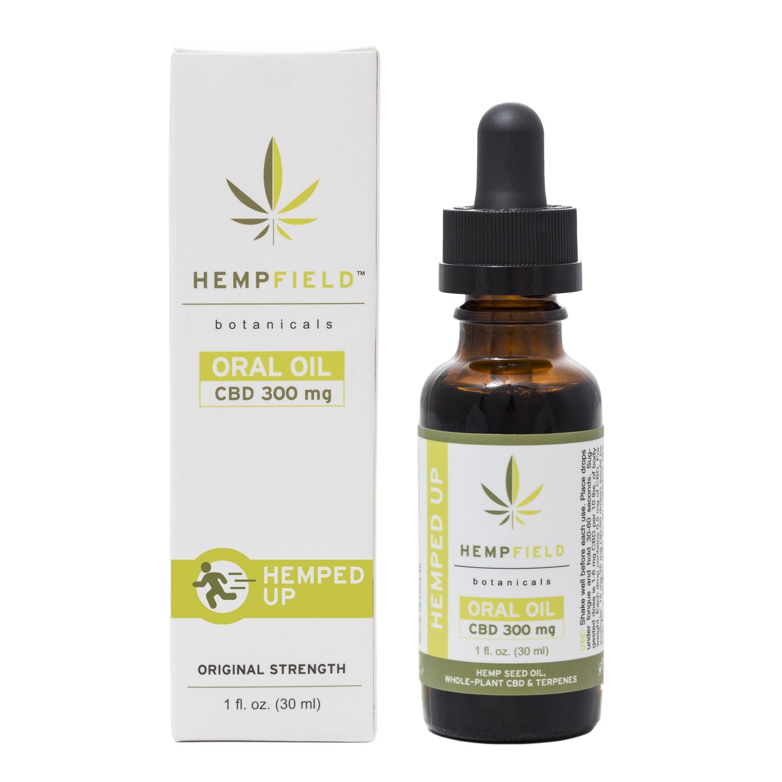Hemped Up CBD Oral Oil | Hempfield Botanical