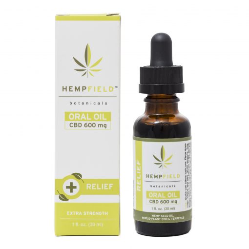 Relief CBD Oral Oil | Hempfield Botanicals