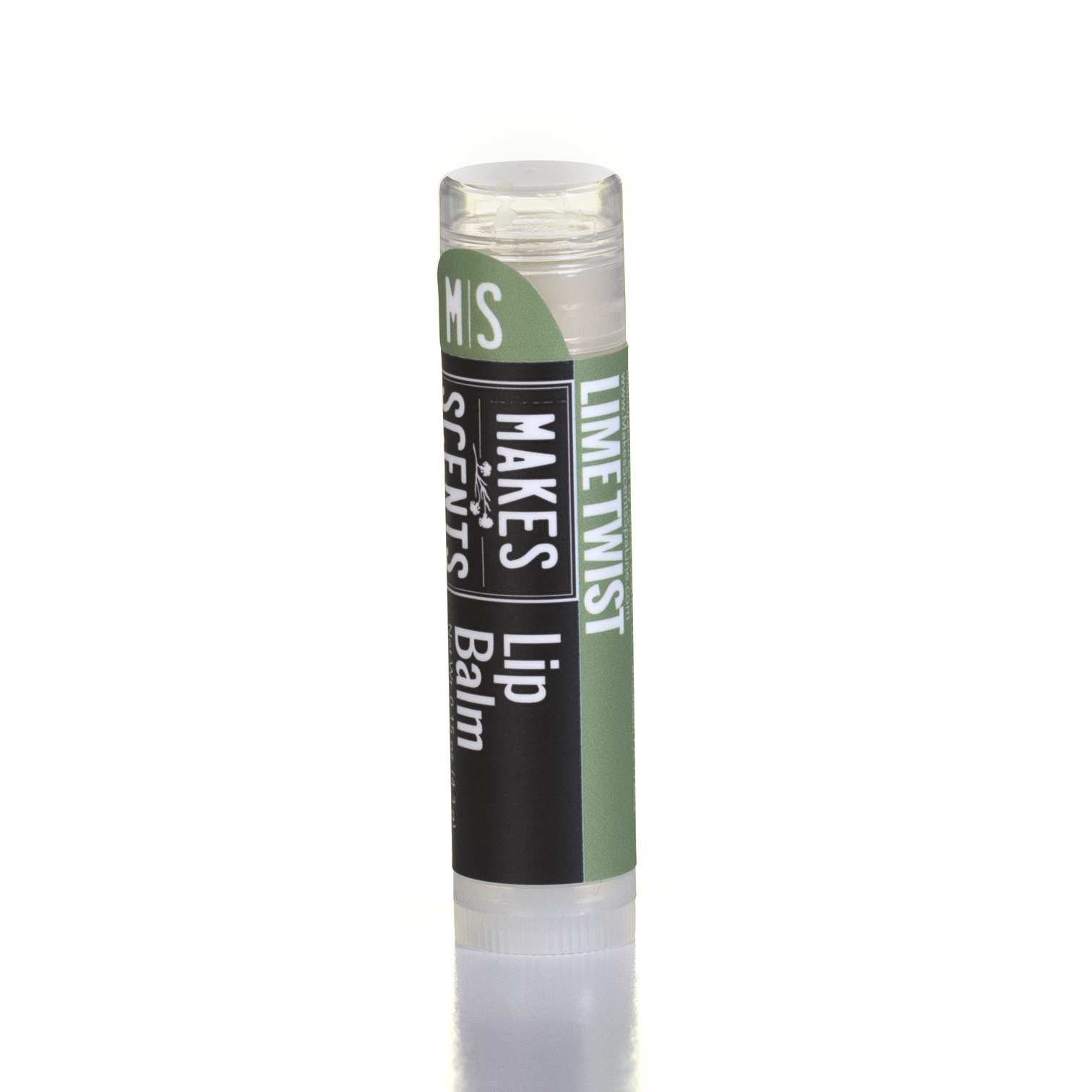 Lime Twist Lip Balm | Makes Scents Natural Spa Line