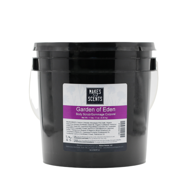 Garden of Eden Body Scrub Makes Scents Hospitality