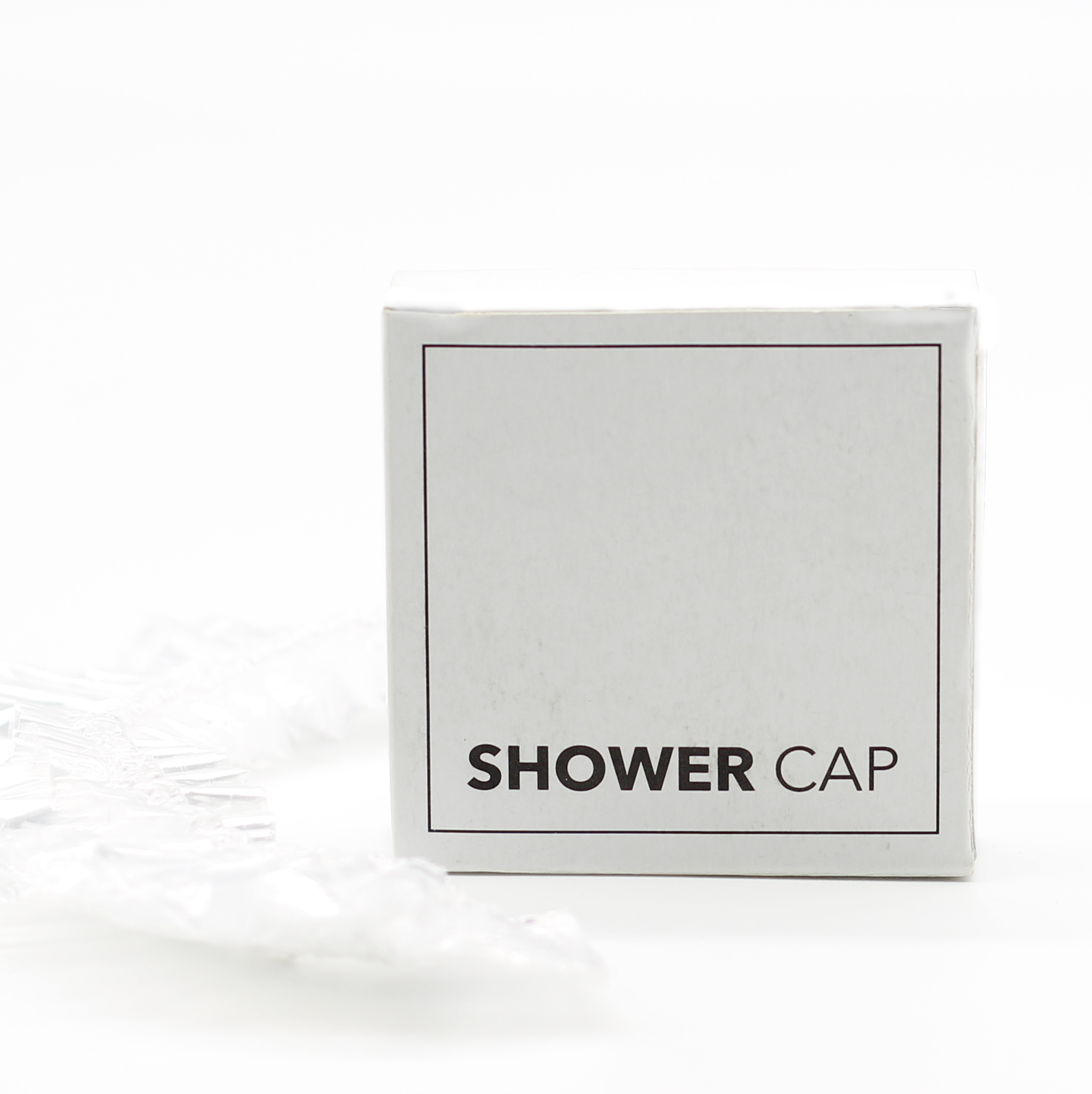 Wholesale Bulk 18" Shower Cap in Slim Square Carton