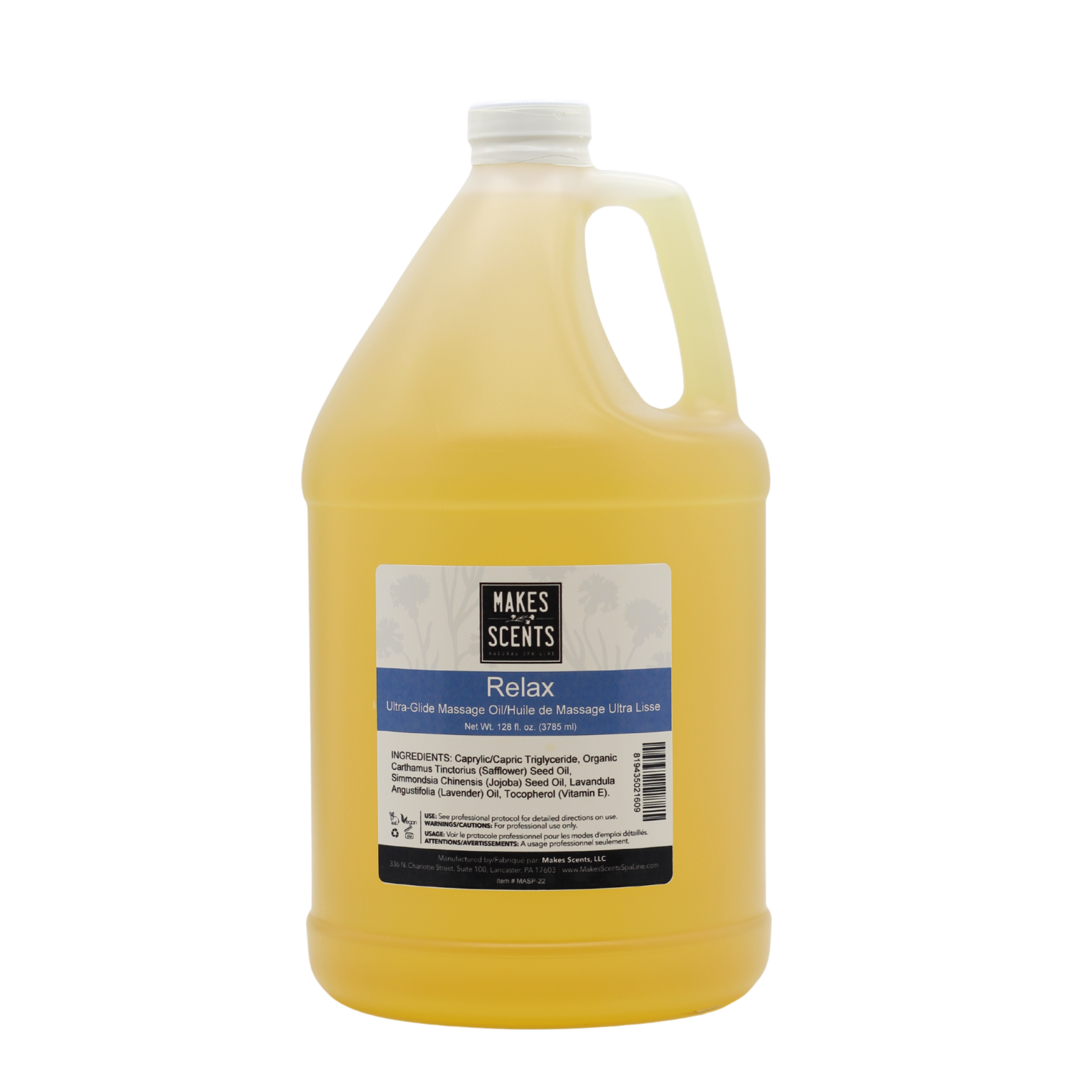 Relax Lavender Massage Oil | Wholesale Spa Supplies