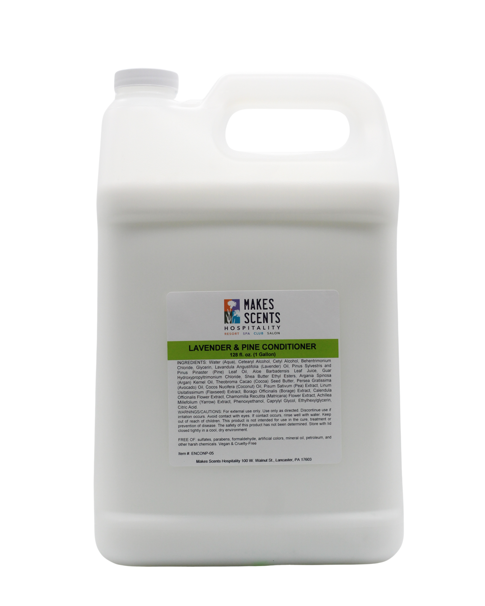 Lavender Pine Conditioner | Professional Grade Spa Products | Makes Scents | Makes Scents Hospitality | Hotel Supplies