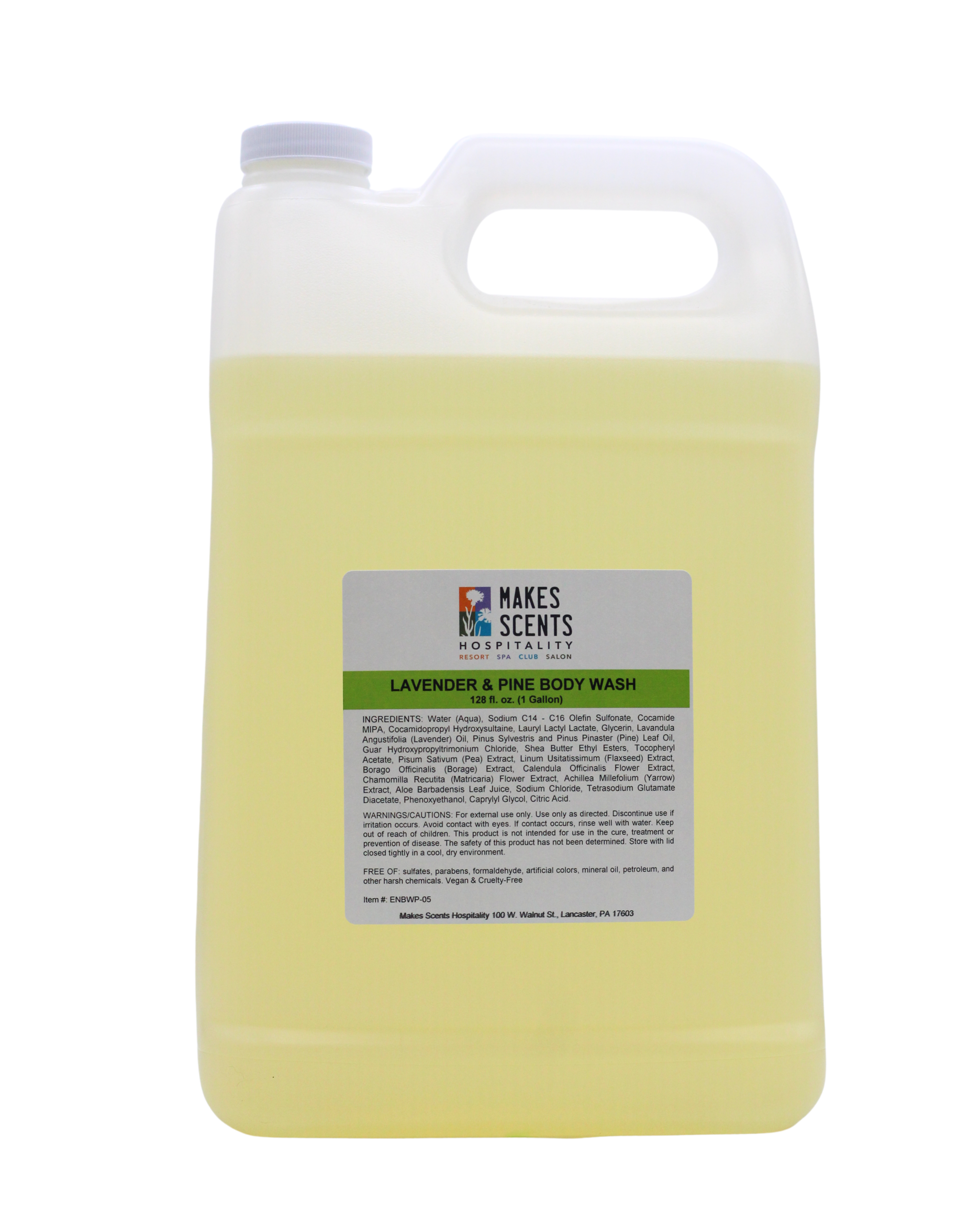 Lavender Pine Body Wash | Professional Grade Spa Products | Makes Scents | Makes Scents Hospitality | Hotel Supplies