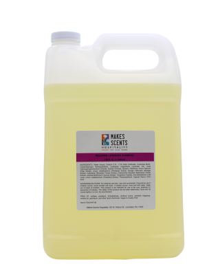Relaxing Lavender Shampoo | Professional Grade Spa Products | Makes Scents | Makes Scents Hospitality | Hotel Supplies